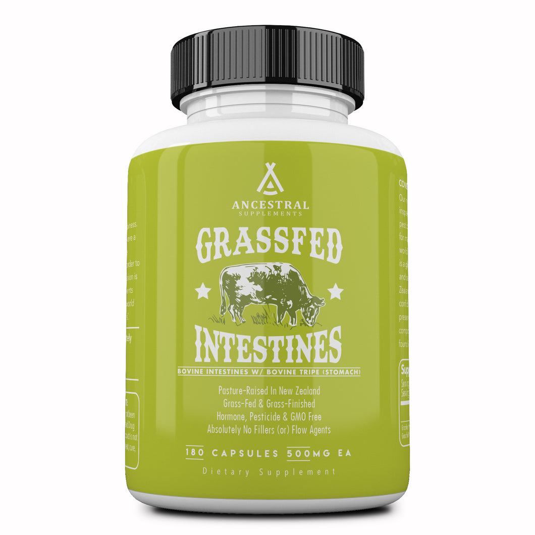 Grass Fed Intestines w/ Tripe (Stomach) by Ancestral Supplements