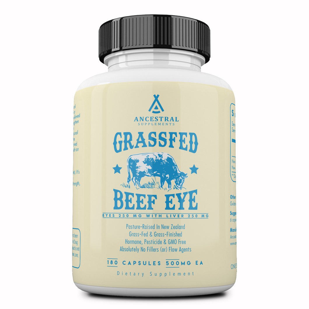 Grass Fed Beef Eye (w/ Liver) by Ancestral Supplements