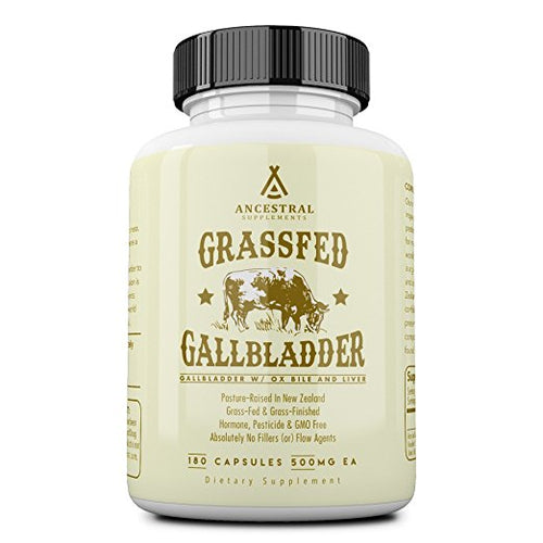 (RESERVED) Grass Fed Gallbladder (w/ Ox Bile and Liver) by Ancestral Supplements