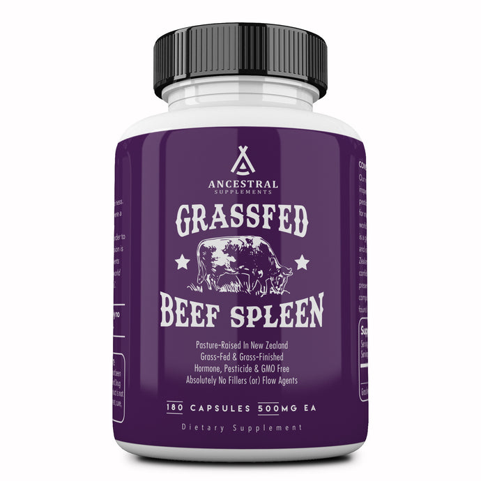 Grass Fed Beef Spleen by Ancestral Supplements